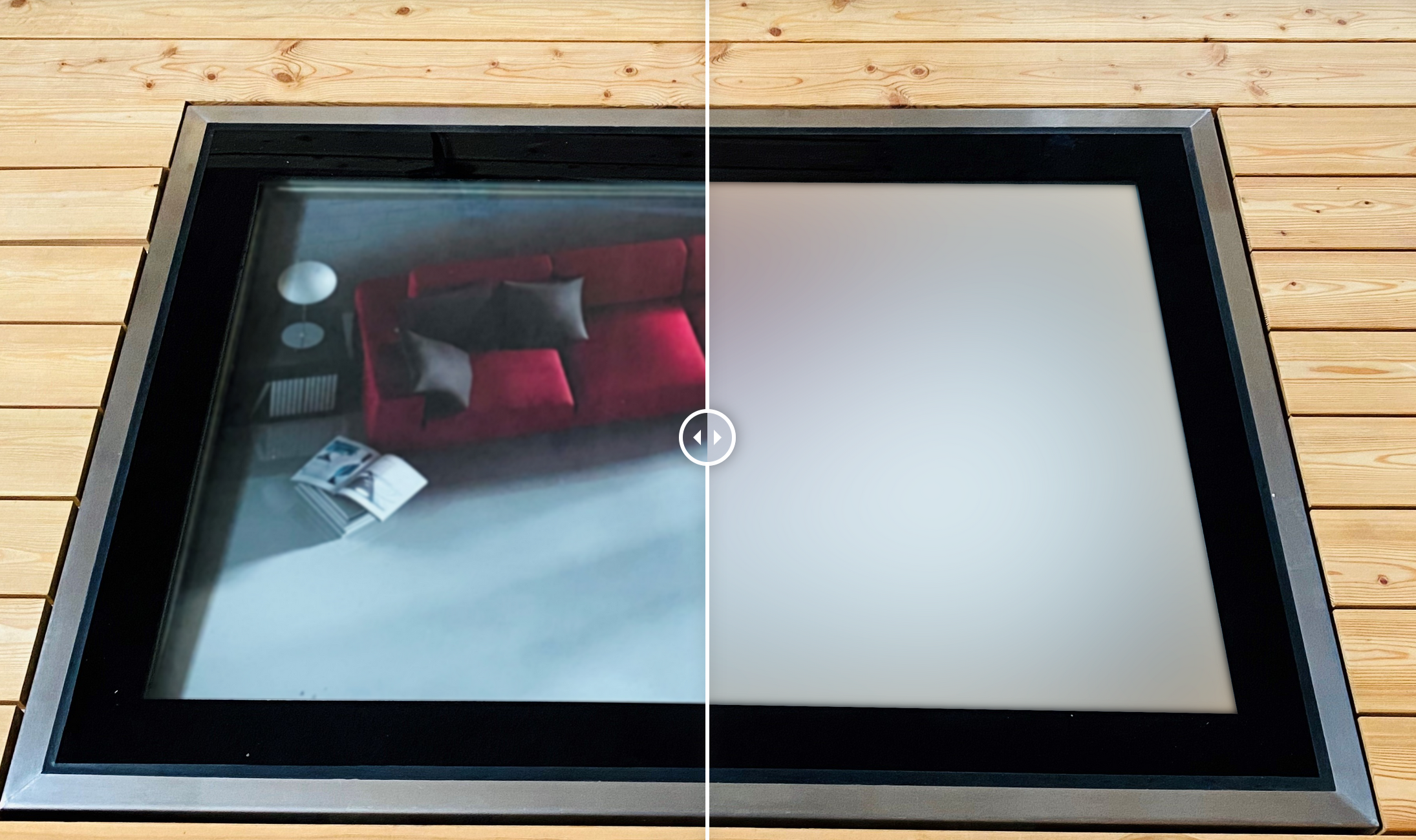 Exclusive option: PRIVA-LITE® - privacy at the touch of a button
