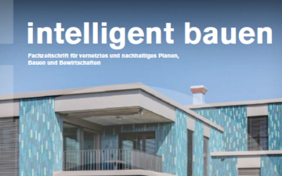 Reportage about GLASSFLOOR in trade journal "intelligent bauen"
